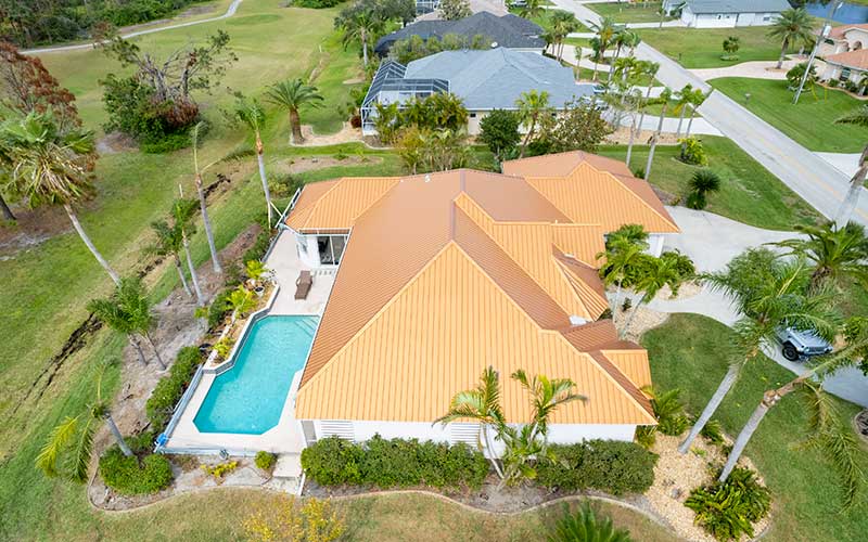 Metal Roof Panels - Ribbed