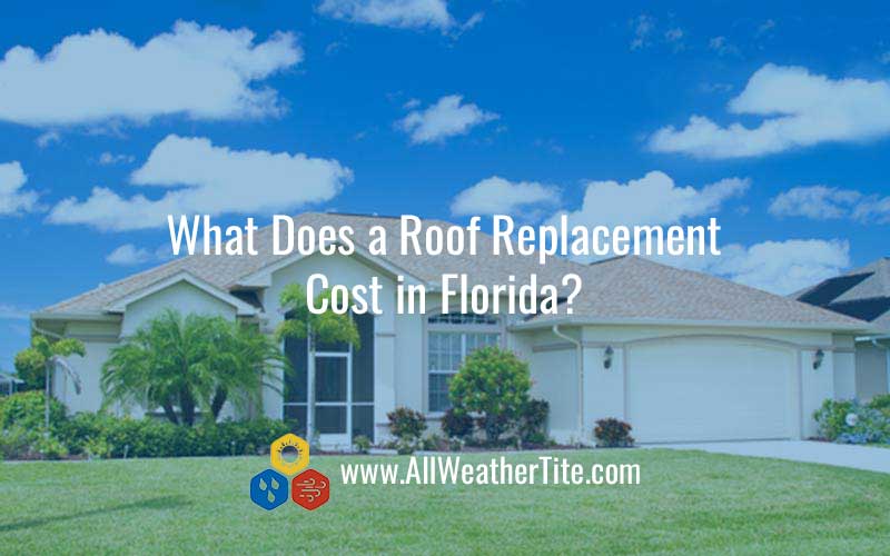 Roof Replacement Cost in Florida