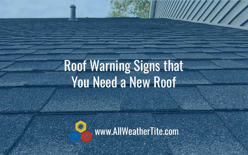 Roof Warning Signs that You Need a New Roof